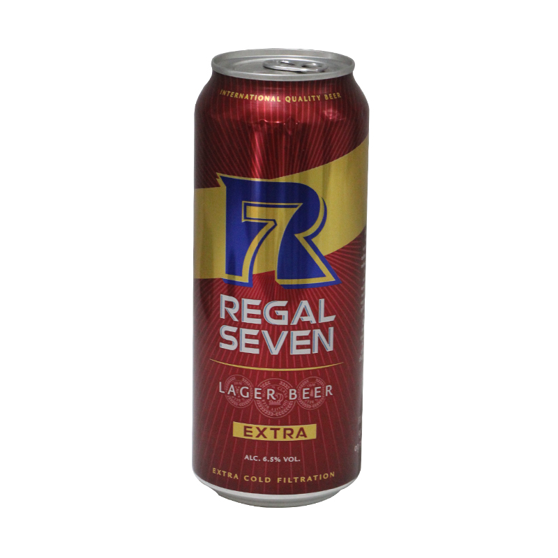 Regal Seven Extra Lager Beer 500ml