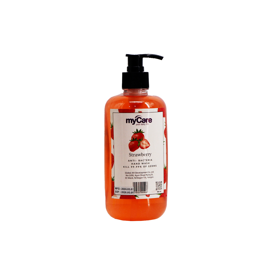 MyCare Hand Wash 500ml (Strawberry)