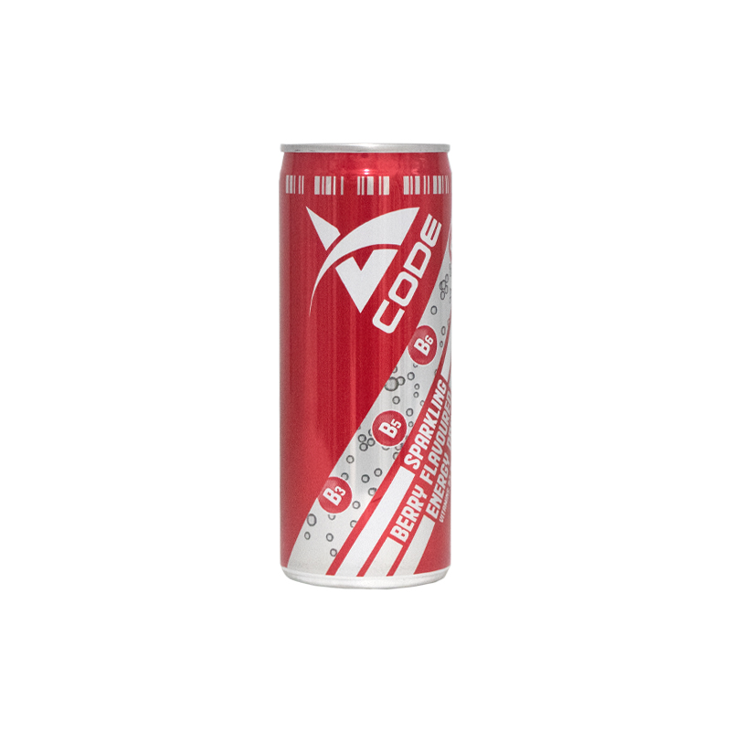 V Code Sparkling Berry Flavoured Energy Drink 250ml