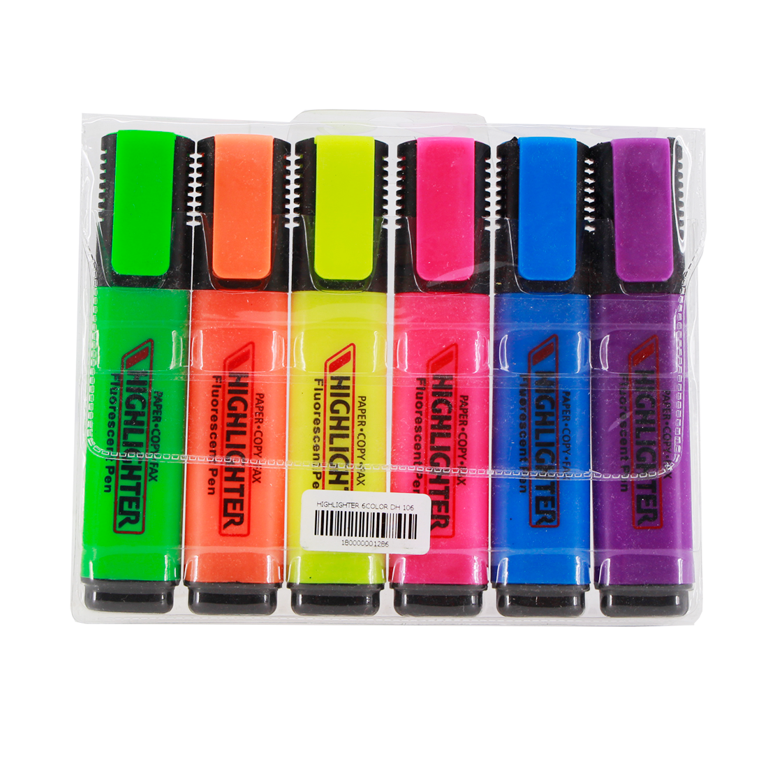 Highlighter Marker 6pcs