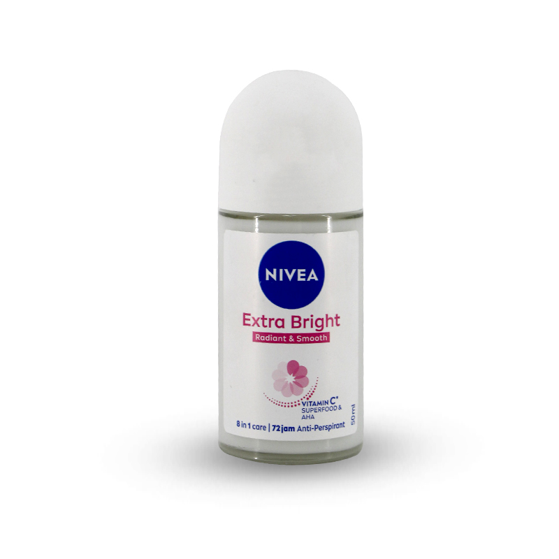 Nivea Extra Bright Radiant & Smooth Roll On 50ml