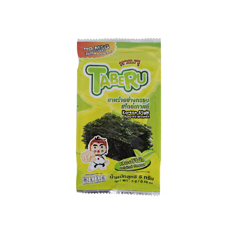 Taberu Roasted Seaweed 5g