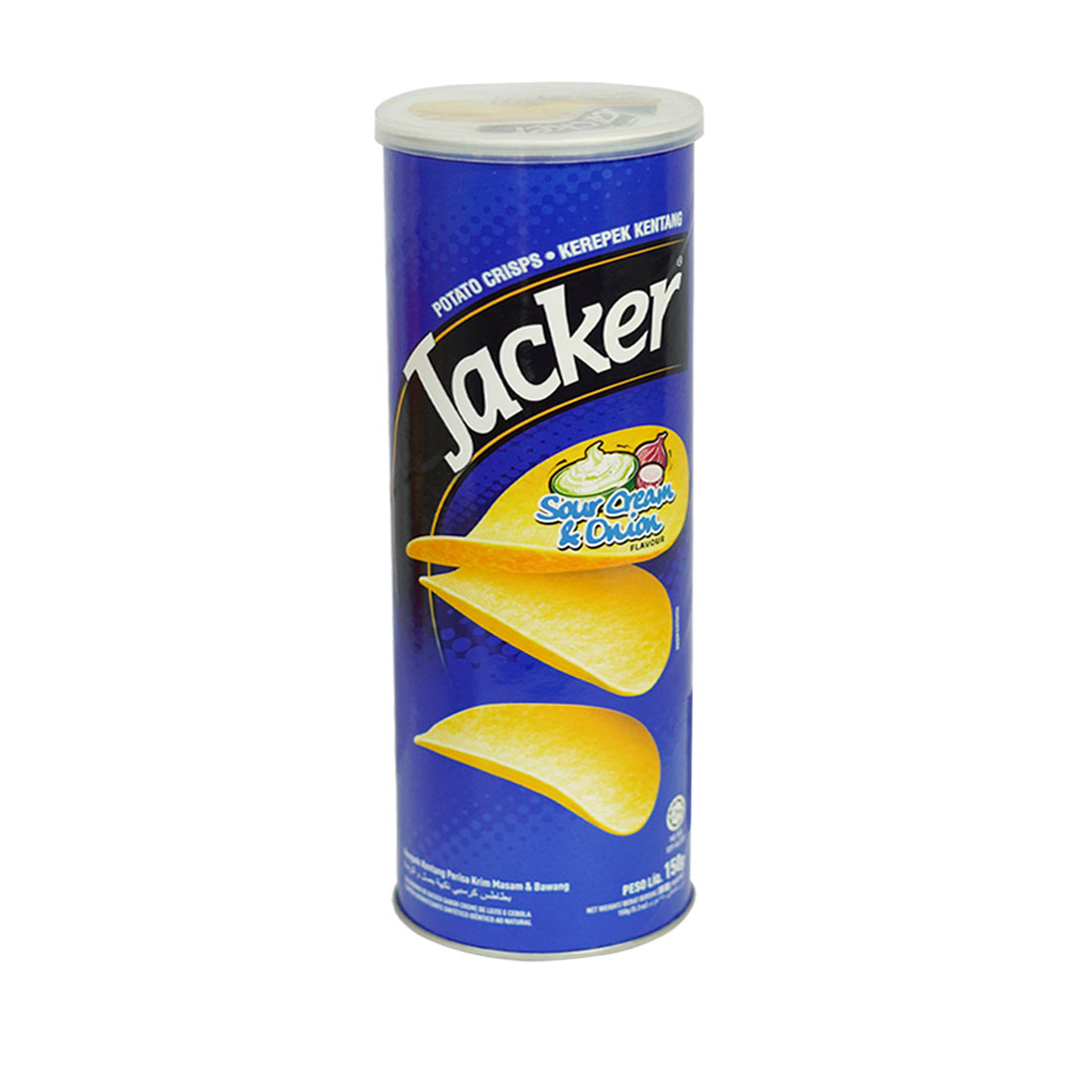 Jacker Sour Cream & Onion Potato Chips *150g