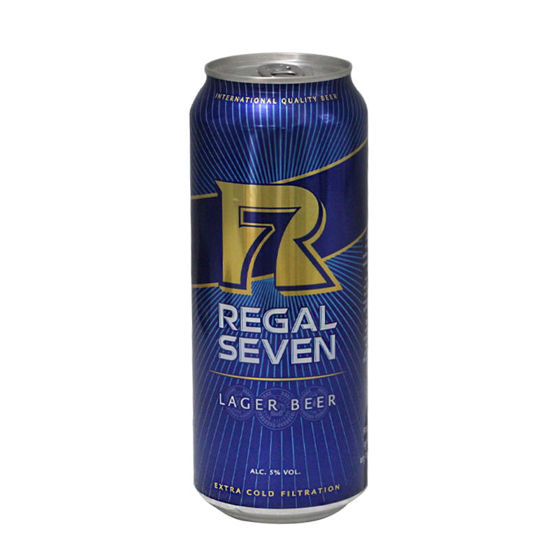 Regal Seven Lager Beer 500ml