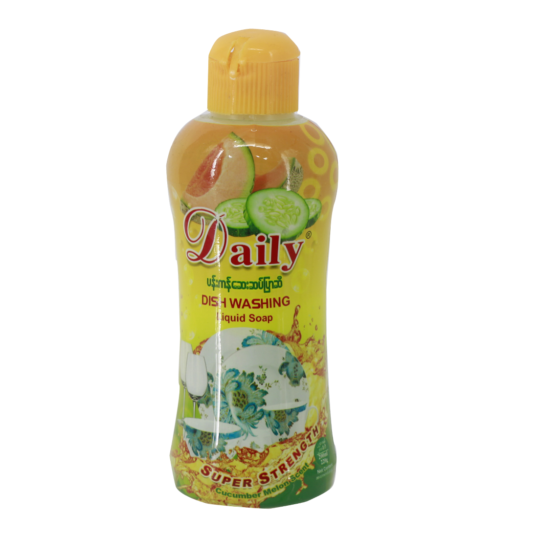 Daily Dish Washing Liquid Soap 220g (Melon Scent)