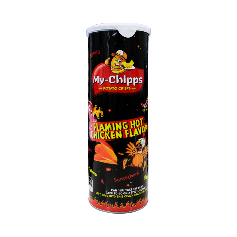 My Chipps Potato Crisps Flamimg Hot Chicken Flavor 90g 