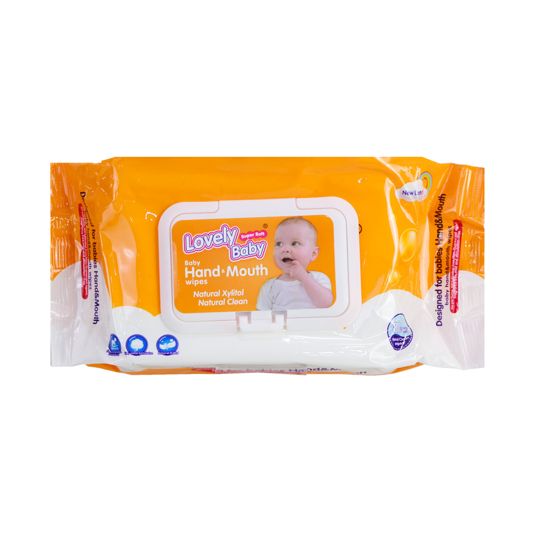 Lovely Baby Wet Tissue (Orange) 80pcs