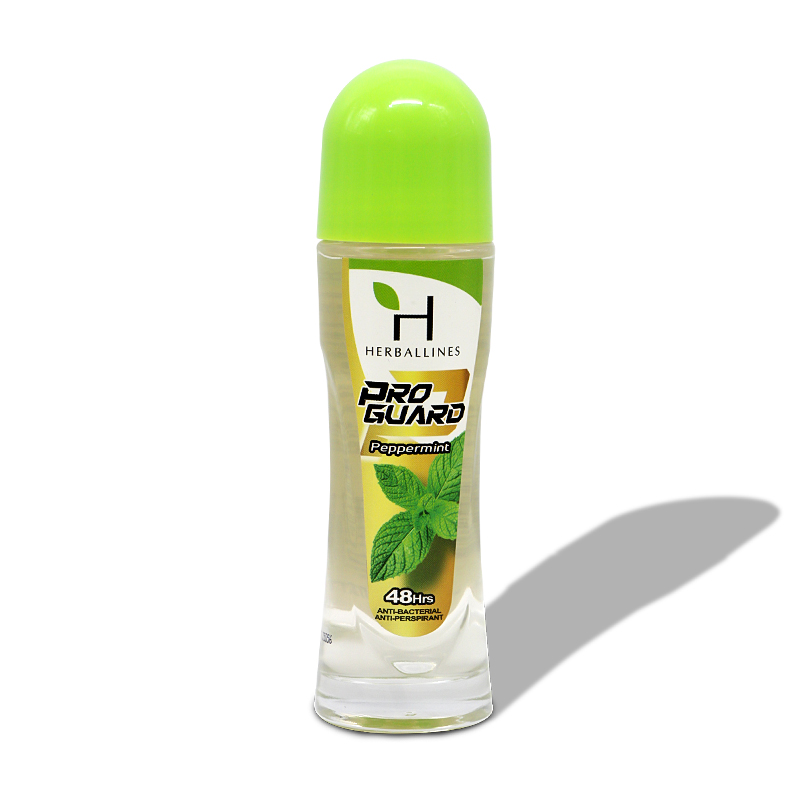 Herballines Pro Guaro Peppermint Deodorant Roll On 75ml