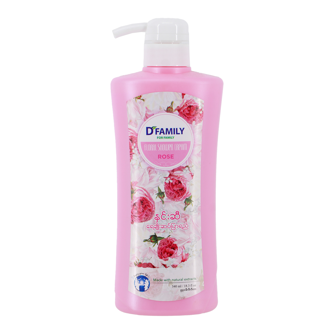 D Family Rose Shower 540ml