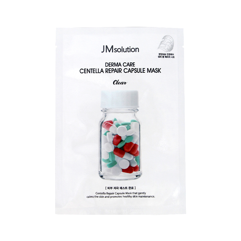 JMsolution Derma Care Centella Repair Capsule Mask Clear