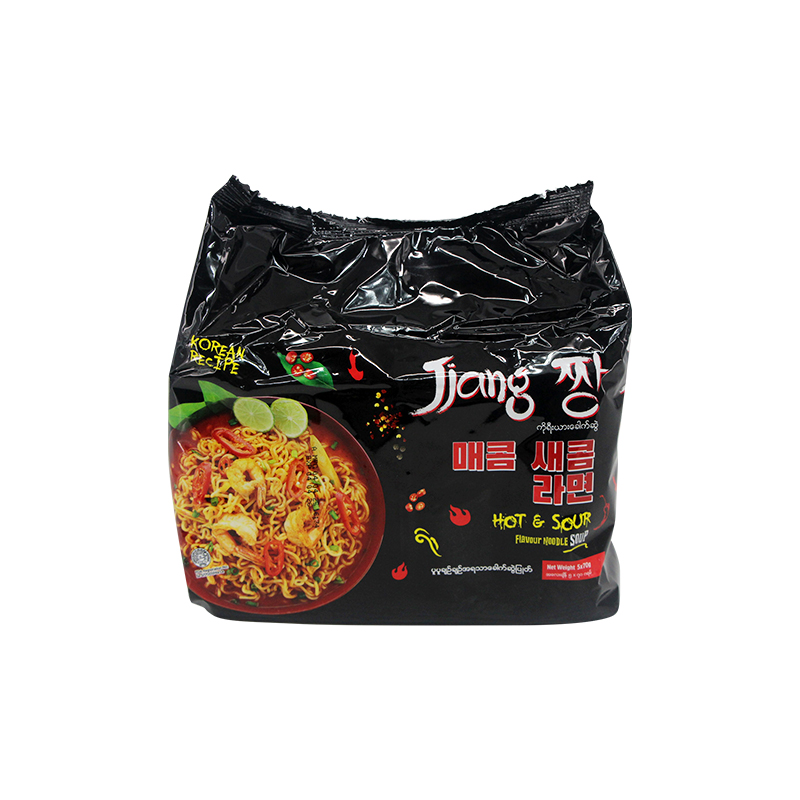 Mamee Jjang Hot & Sour Noodle 5pcs