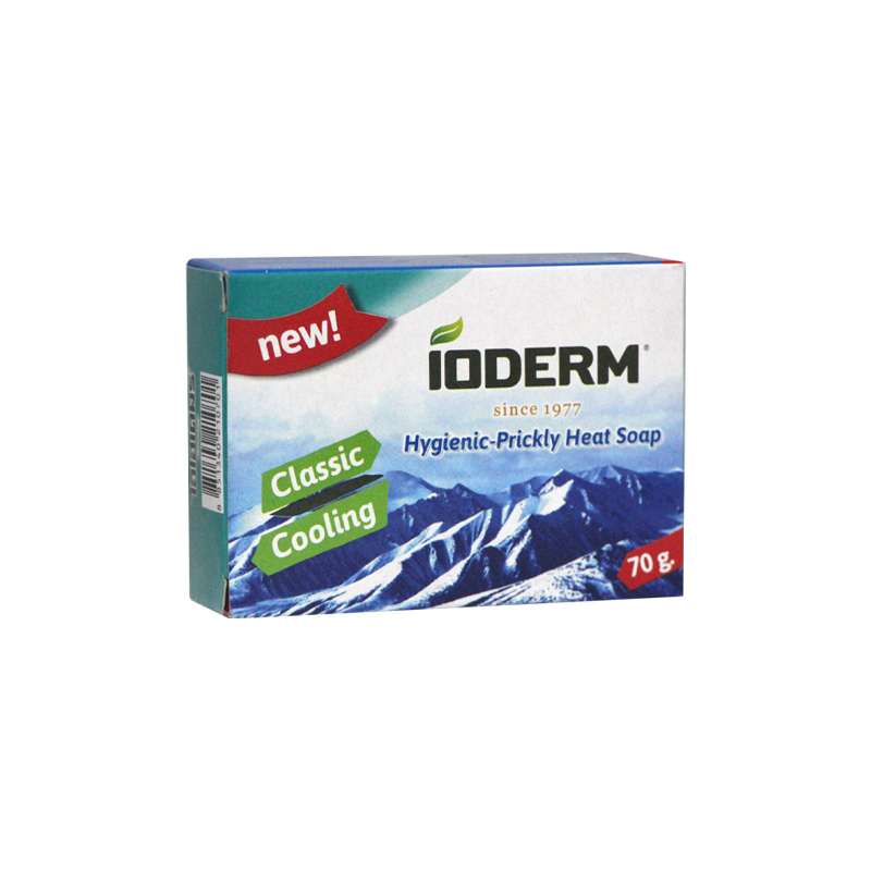 Ioderm Hygienic-Prickly Heat Soap 70g (Classic Cooling)