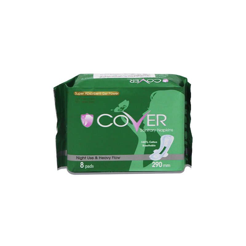 Cover Night Use & Heavy Flow Sanitary Napkins 290mm (8pcs)