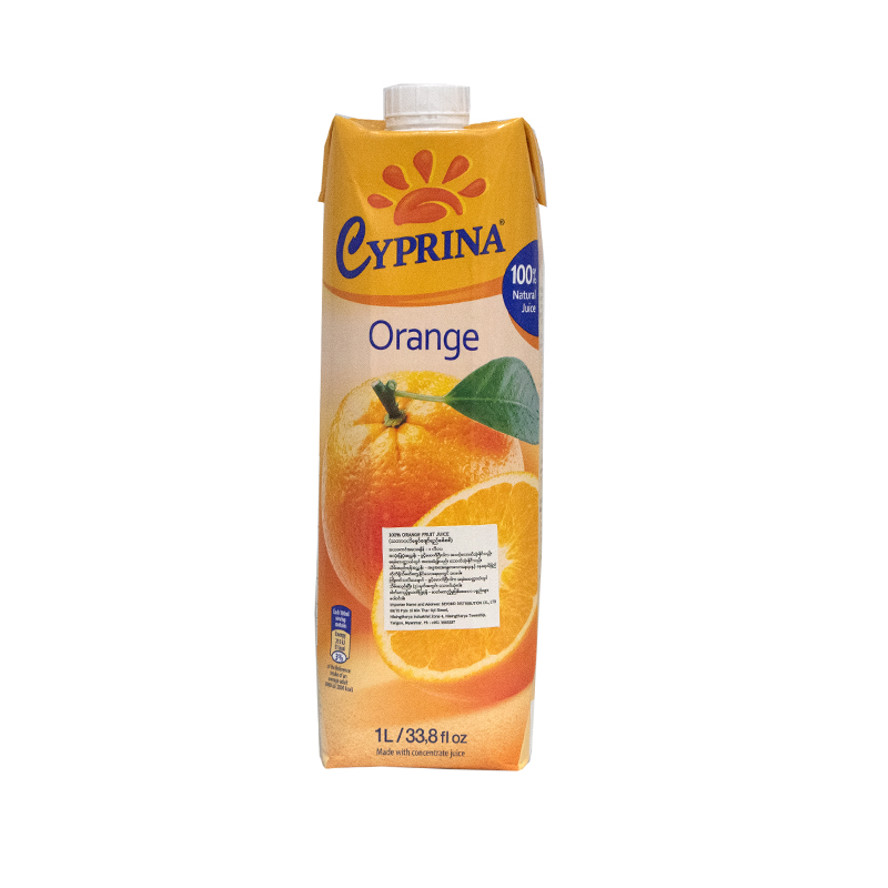 Cyprina 100% Orange Juice 1L