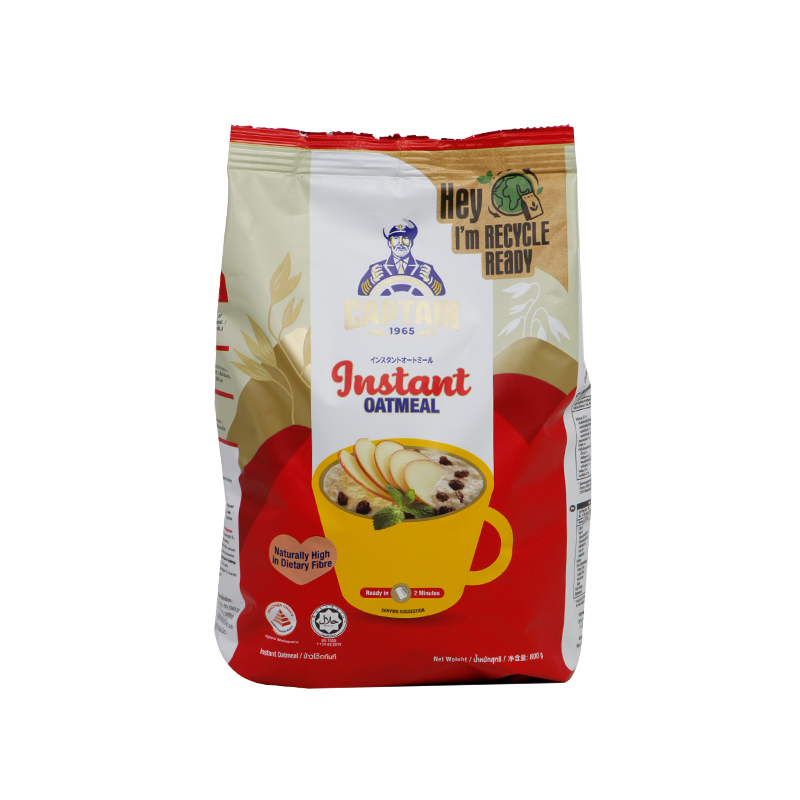 Captain Oats Instant Oatmeal 800g
