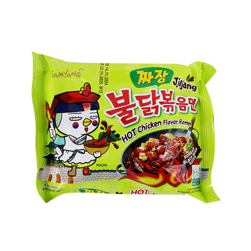 Samyang Jjajang Hot Chicken Flavor Ramen Noodle 140g