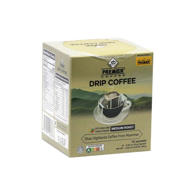 Premier Drip Coffee 10'pcs (Medium Roast)