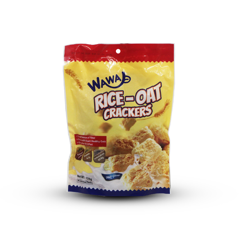 WaWa Rice Oat Crackers 128g 