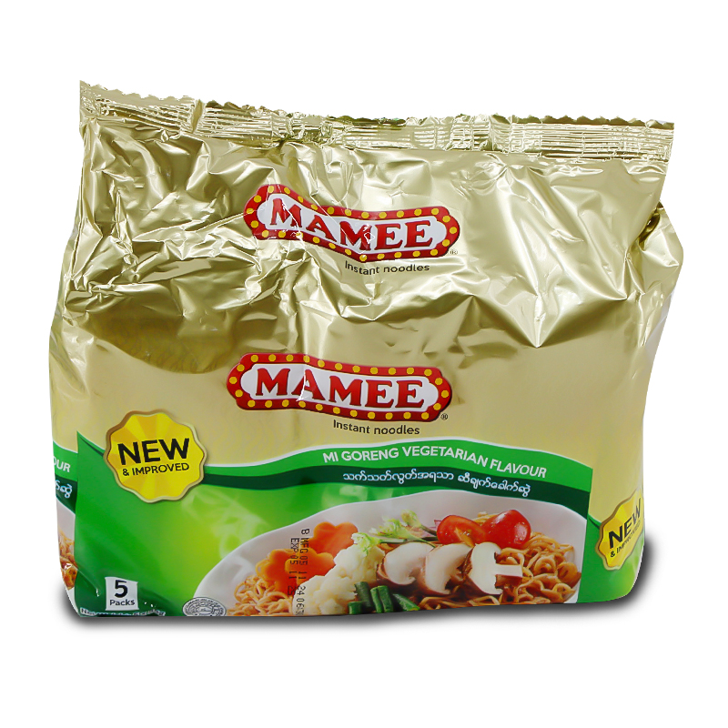 Mamee Mi Goreng Vegetarian Flavour Instant Noodle 5pcs