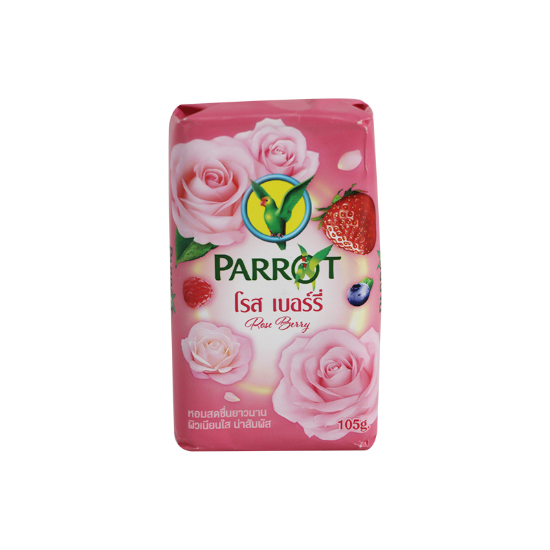 Parrot  Rose Berry Soap 105g