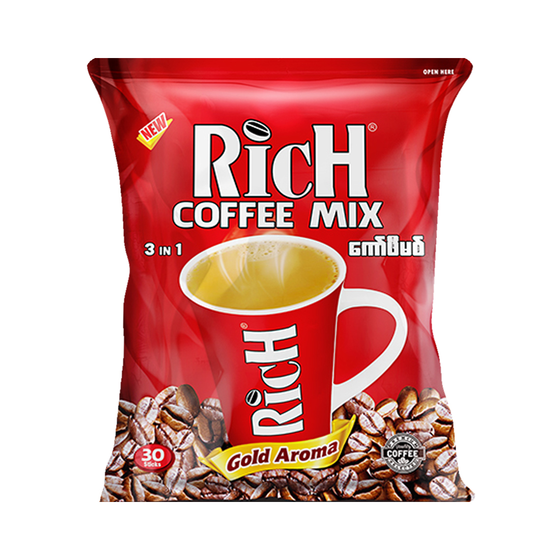 Rich 3 in1 Coffeemix 540g *30'sachets