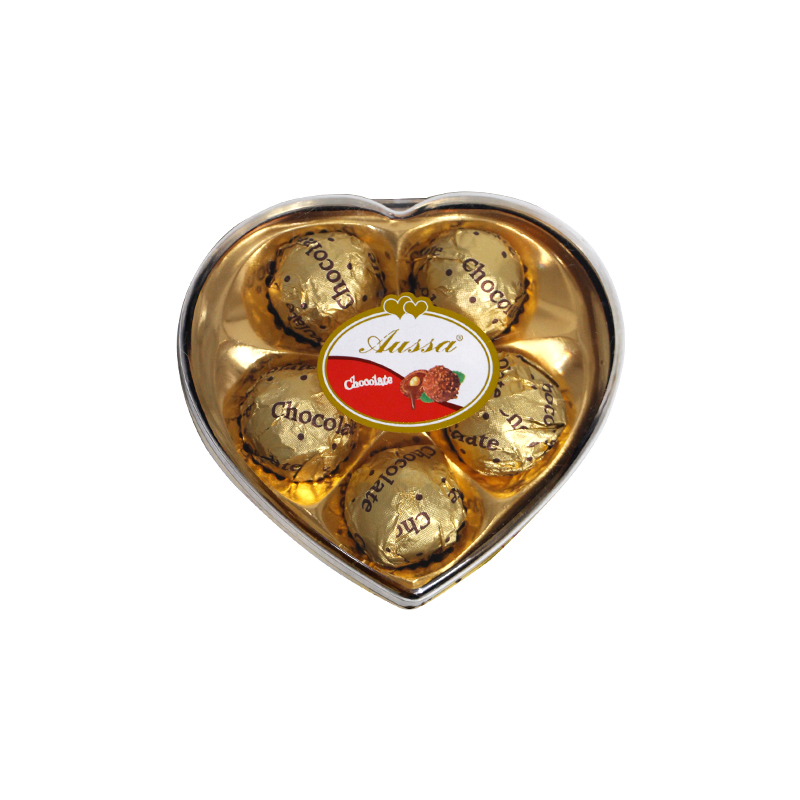 Aussa Heart Chocolate 5pcs