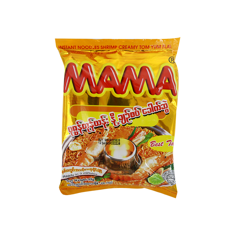 Ma Ma Shrimp Creamy Tom Yum Noodle 55g