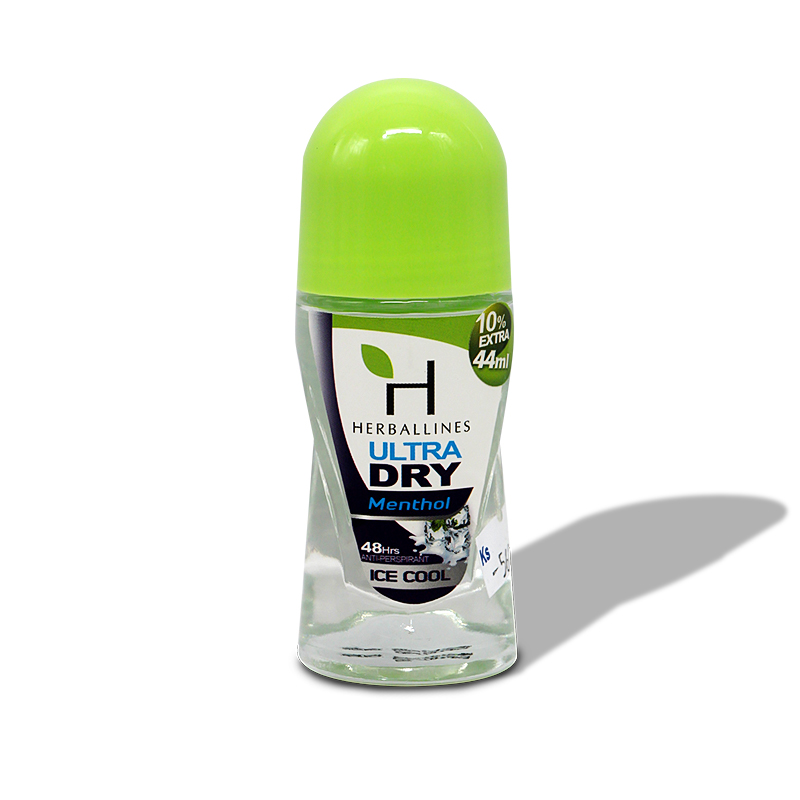 Herballines Ultra Dry Menthol Deodorant Roll On 40ml