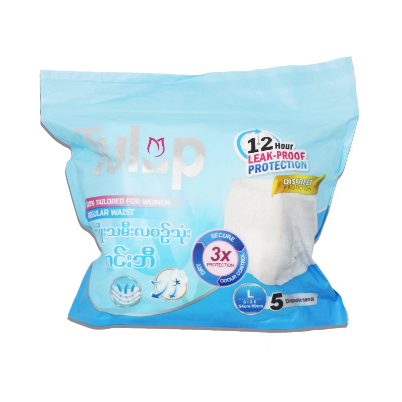 Tulip Sanitary pants 5pcs 54-99cm (L)