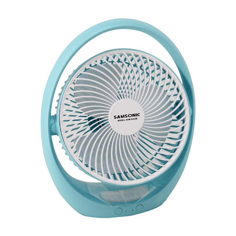 Samsonic AC/DC 7'' Fan With LED Light (SAM-2023M)