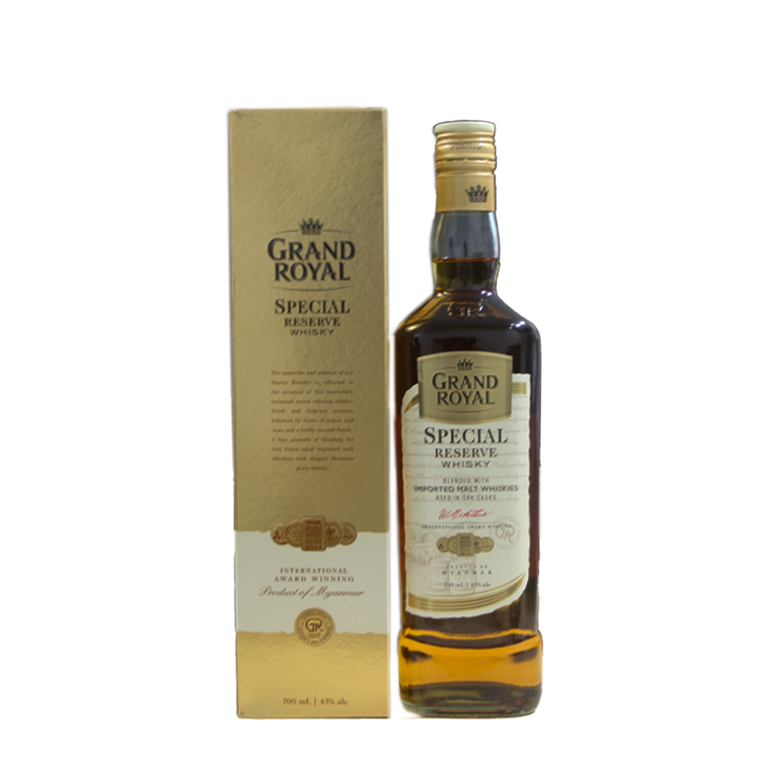 Grand Royal Special Reserve Whisk 700ml