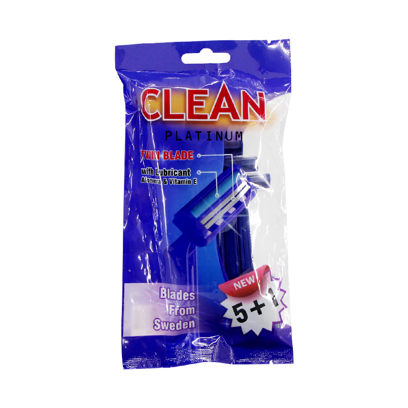 Clean Platinum Twin Blade (5+1)