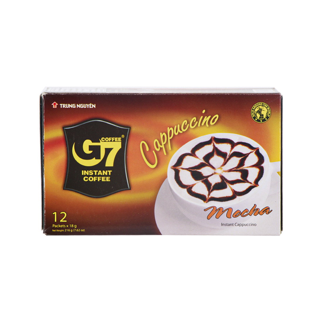 G7 Cappuccino Instant Coffee 12pcs