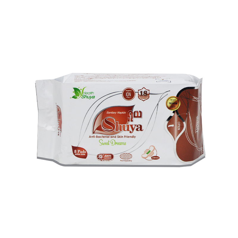 Shuya Over Night Sanitary Napkin 330mm (8pcs)