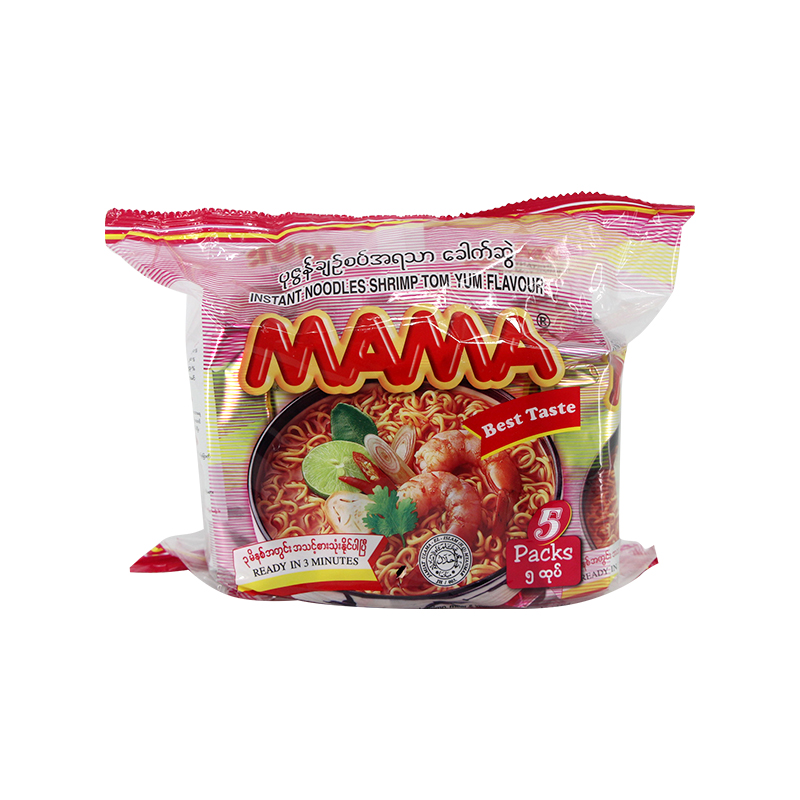 Ma Ma Tomyum Shrimp Noodle 5pcs