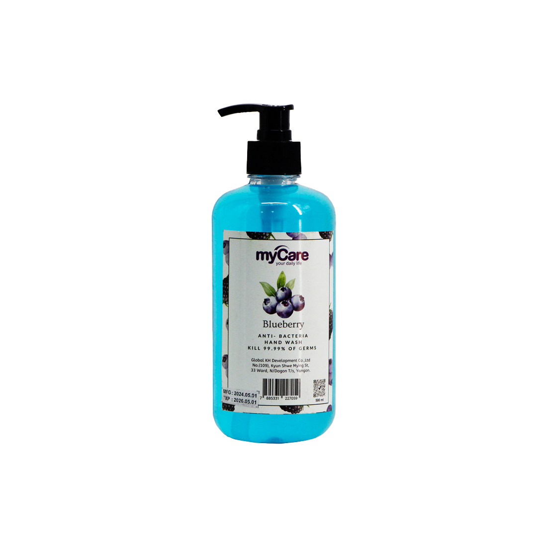 MyCare Hand Wash 500ml (Blueberry)