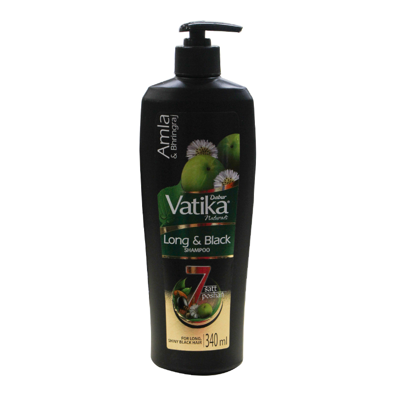 Dabur Vatika Long & Black Shampoo 340ml