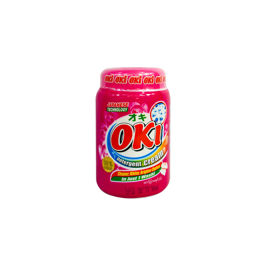 OKI Detergent Cream 900g (pink)