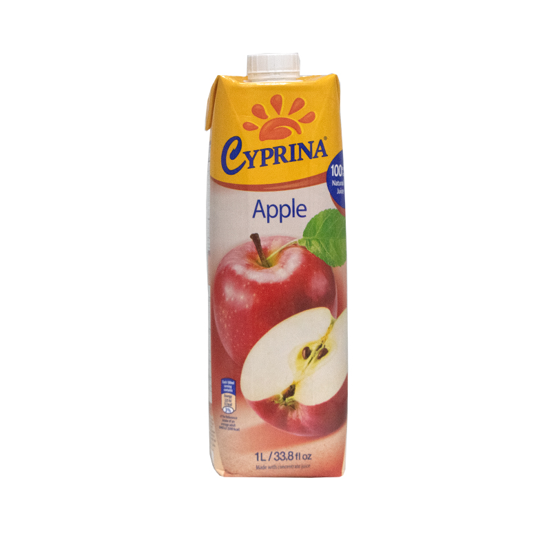 Cyprina 100% Apple Juice 1L